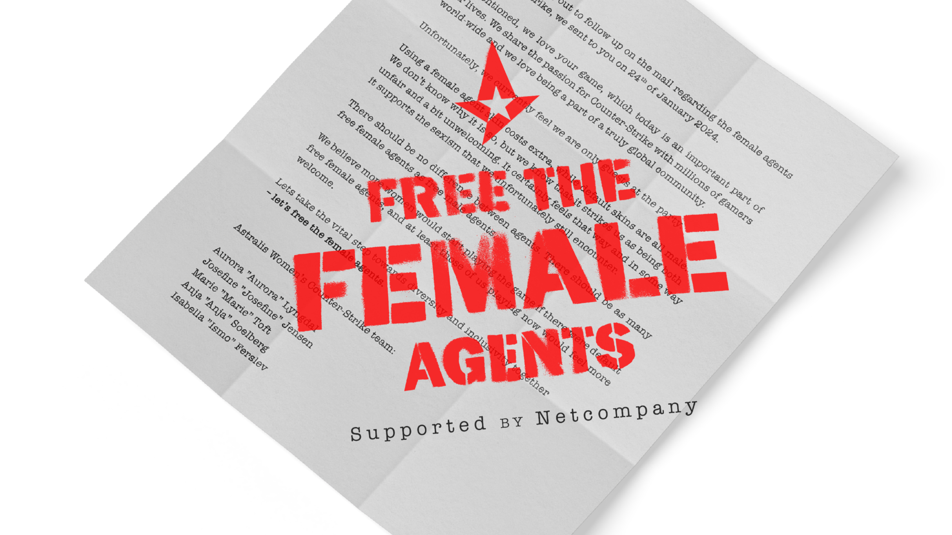 Free the female agents | Netcompany